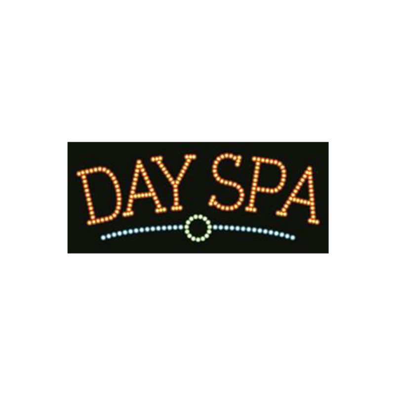 Cre8tion LED Signs Day Spa 2, D0102, 23008 KK BB 